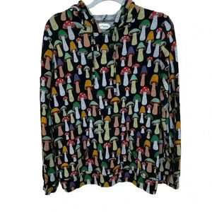 La soul Mushroom fungi whimsical long sleeve oversized hoodie mushroom